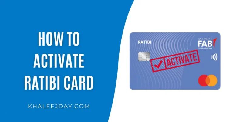 How to Activate Ratibi Card