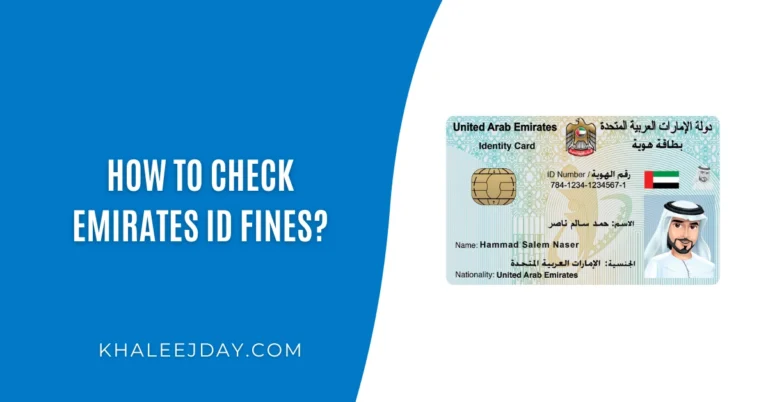 How to Check Emirates ID Fines