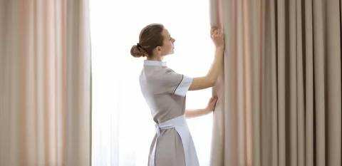 Clean Curtains without Removing Them