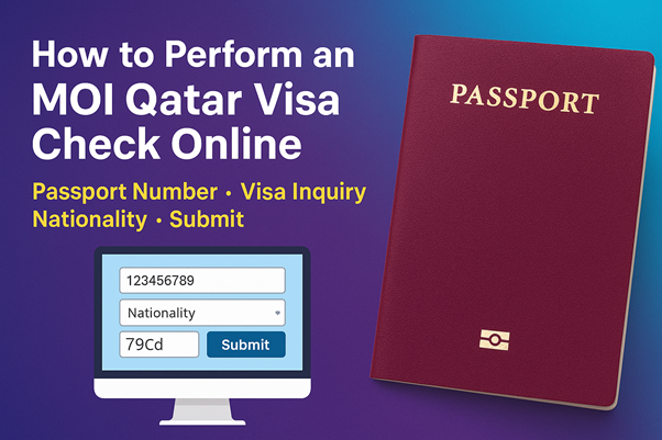 MOI Qatar Visa Check Online by Passport Number