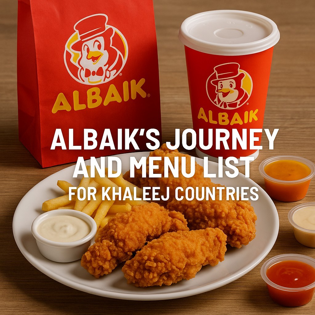 Albaik’s journey and menu list for Khaleej countries