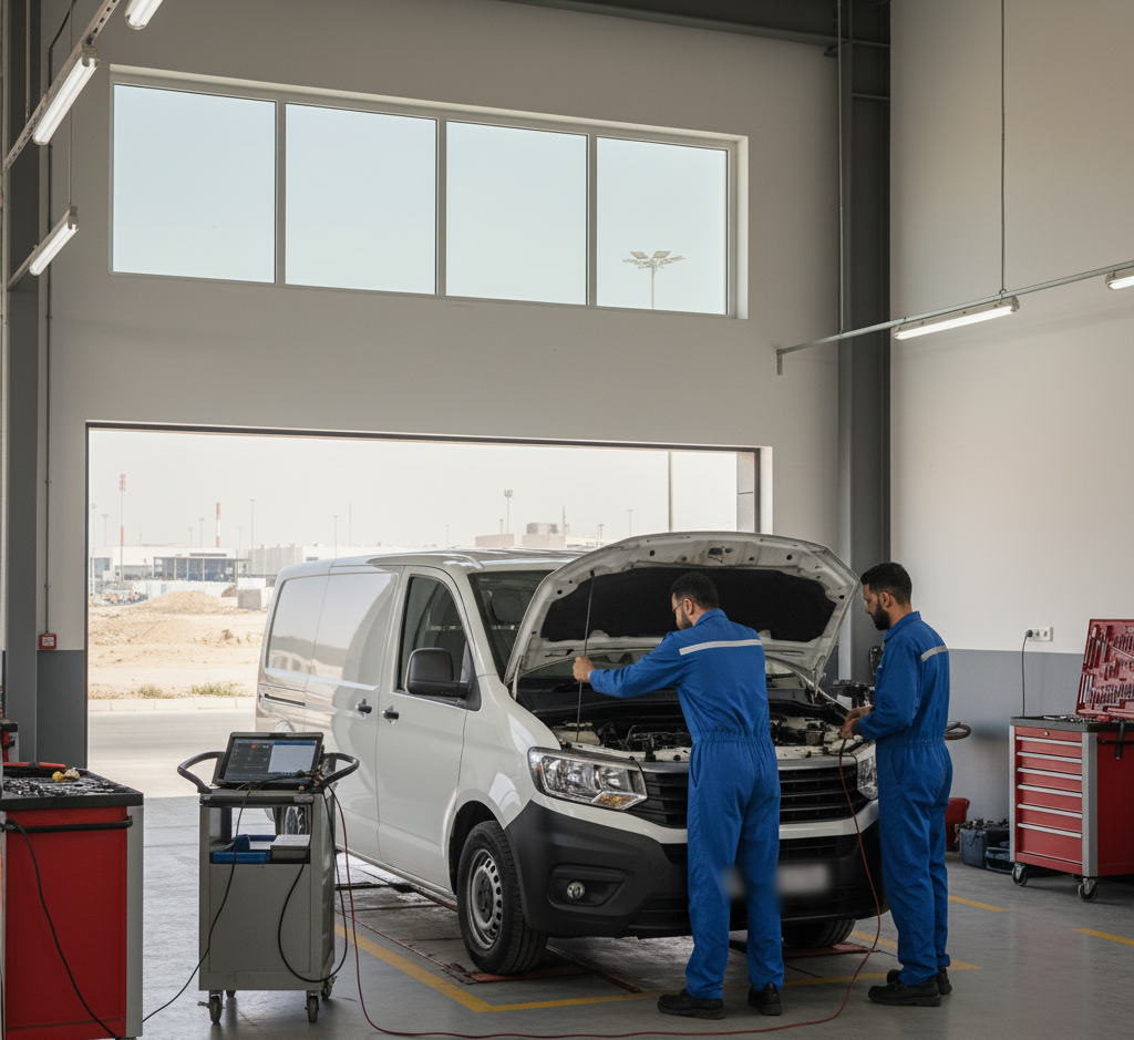 Why Pre-Summer Maintenance Matters for Mussafah Fleets