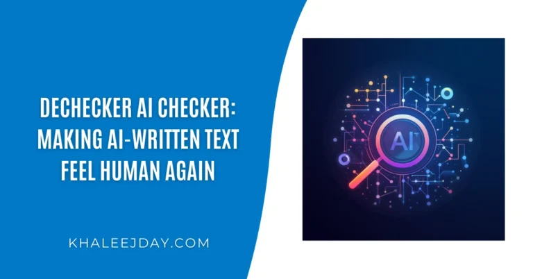 Dechecker AI Checker Making AI-Written Text Feel Human Again