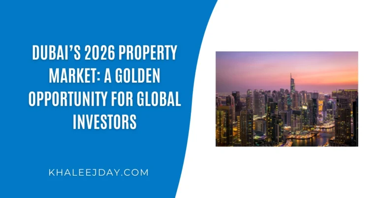 Dubai’s 2026 Property Market A Golden Opportunity for Global Investors
