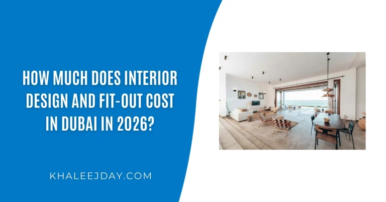 How Much Does Interior Design and Fit-Out Cost in Dubai in 2026