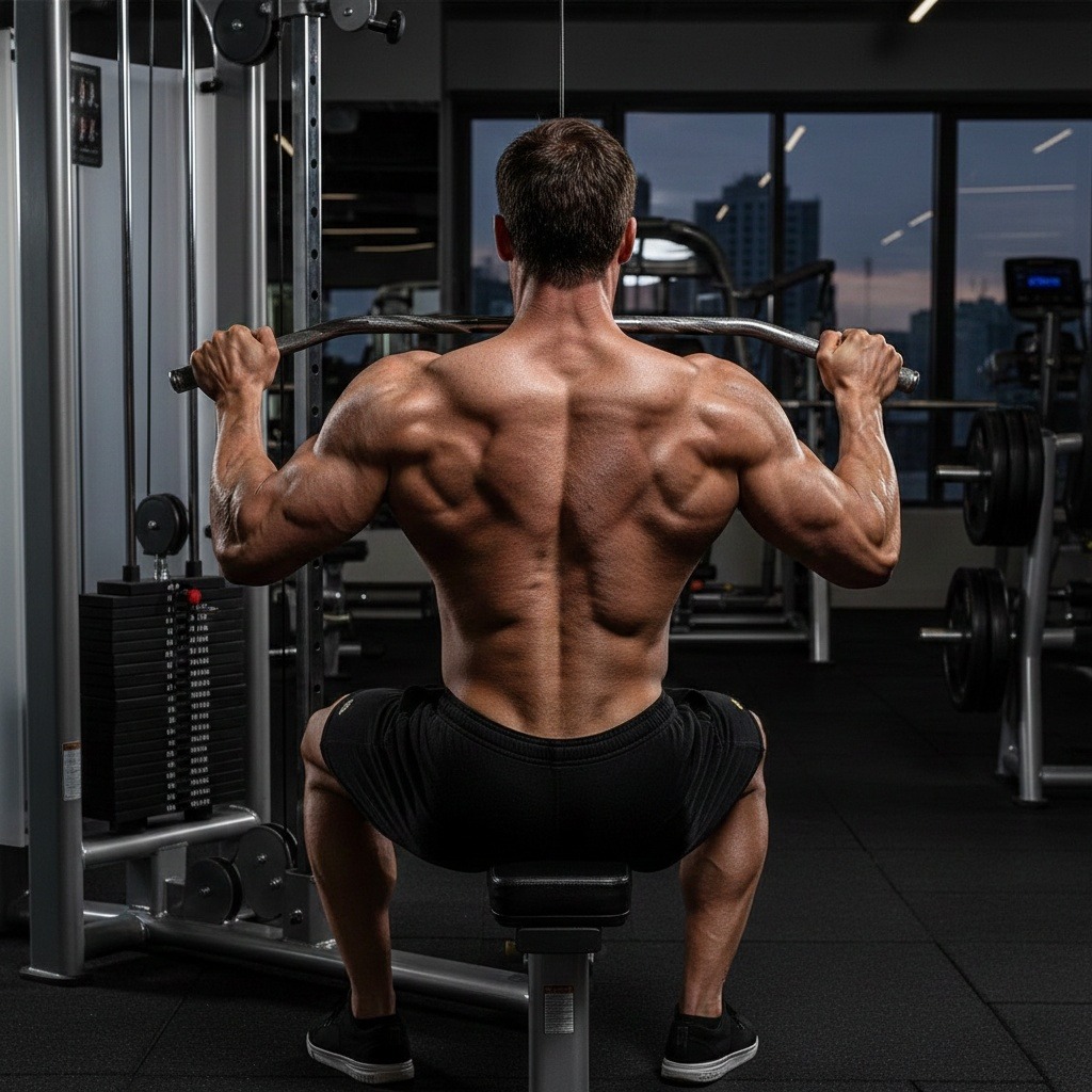 Bigger Muscles with Seated Rowing Machine Pulls