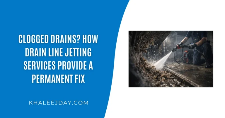 Clogged Drains? How Drain Line Jetting Services Provide a Permanent Fix
