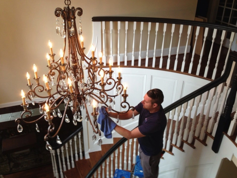Chandelier Needs Professional Cleaning