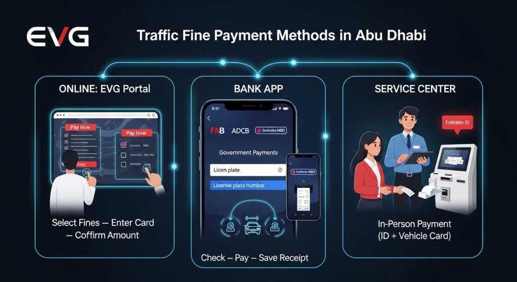 How to Pay Fines Using EVG