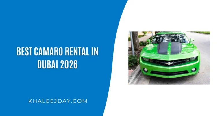 Best Camaro Rental in Dubai 2026