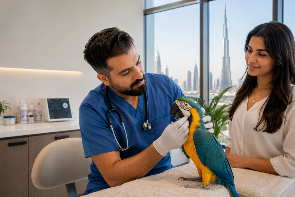 Vet in Dubai for Your Bird