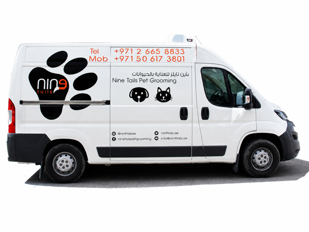 Mobile Pet Grooming Service in Dubai