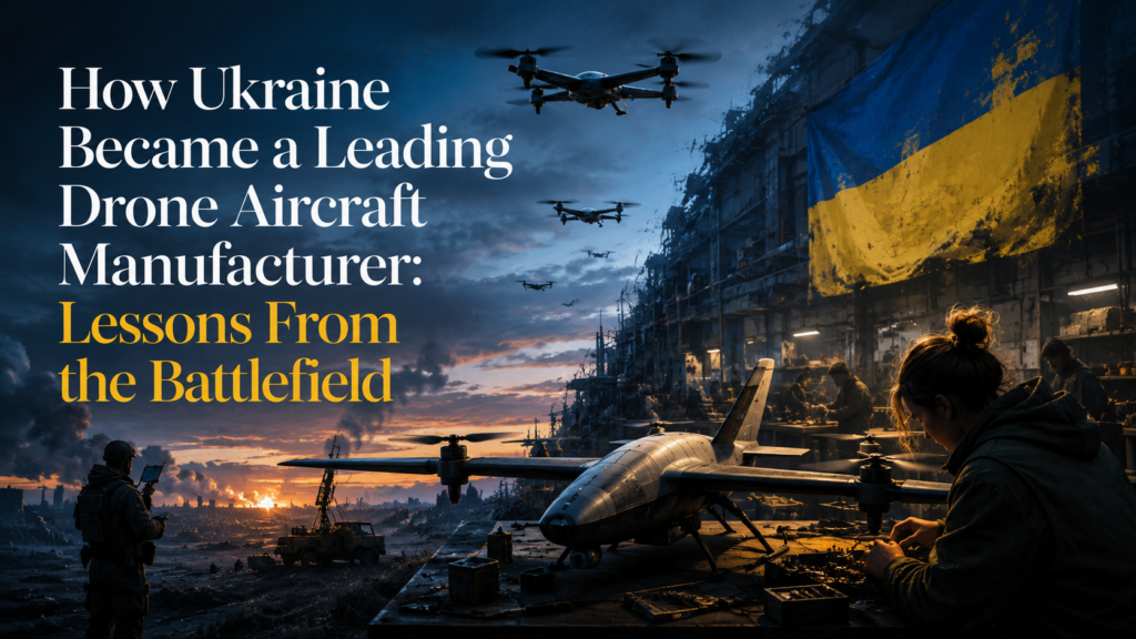 How Ukraine Became a Leading Drone Aircraft Manufacturer