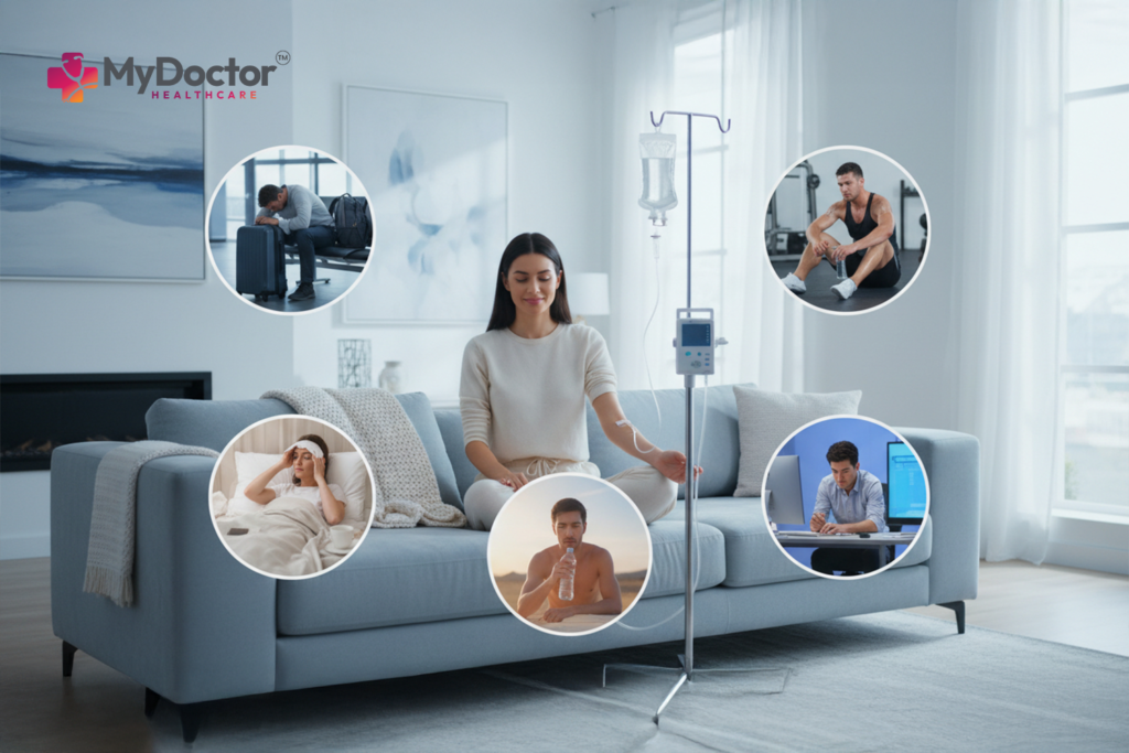 How an IV Drip at Home Usually Works