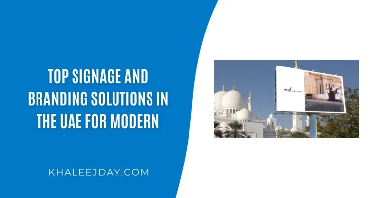 Branding Solutions in the UAE for Modern