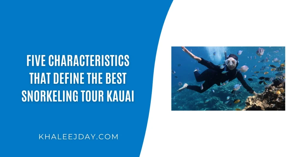 Five Characteristics That Define The Best Snorkeling Tour Kauai
