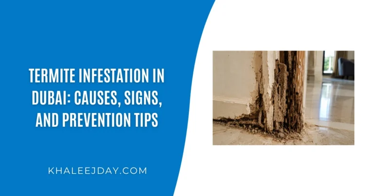 Termite Infestation in Dubai Causes, Signs, and Prevention Tips