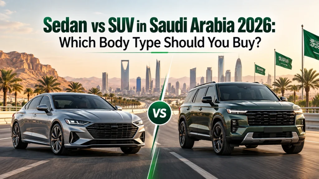 Sedan vs SUV in Saudi Arabia 2026 Which Body Type Should You Buy