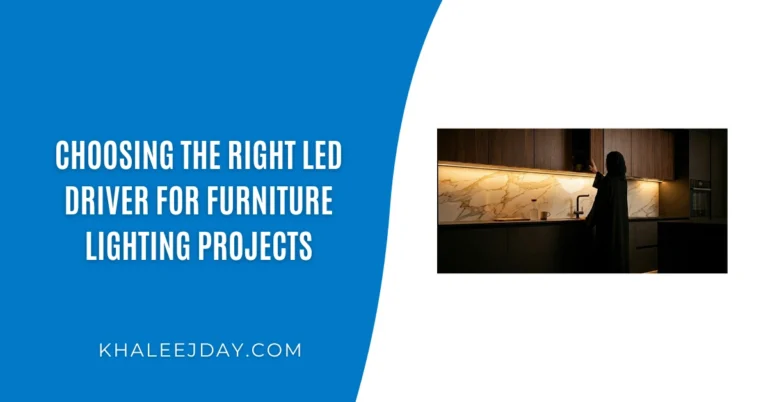 What Is an LED Driver for Furniture and Why Does It Matter