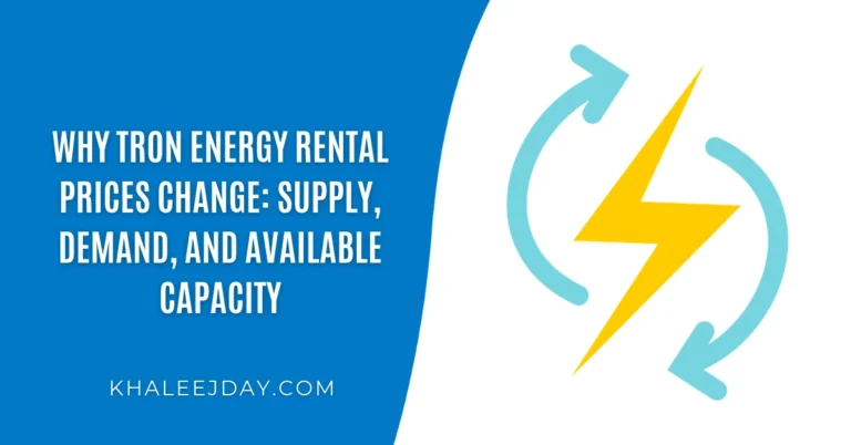 Why TRON Energy Rental Prices Change Supply, Demand, and Available Capacity