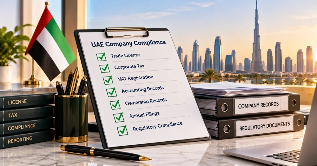 The Compliance Checklist Every New UAE Company Skips, and Regrets