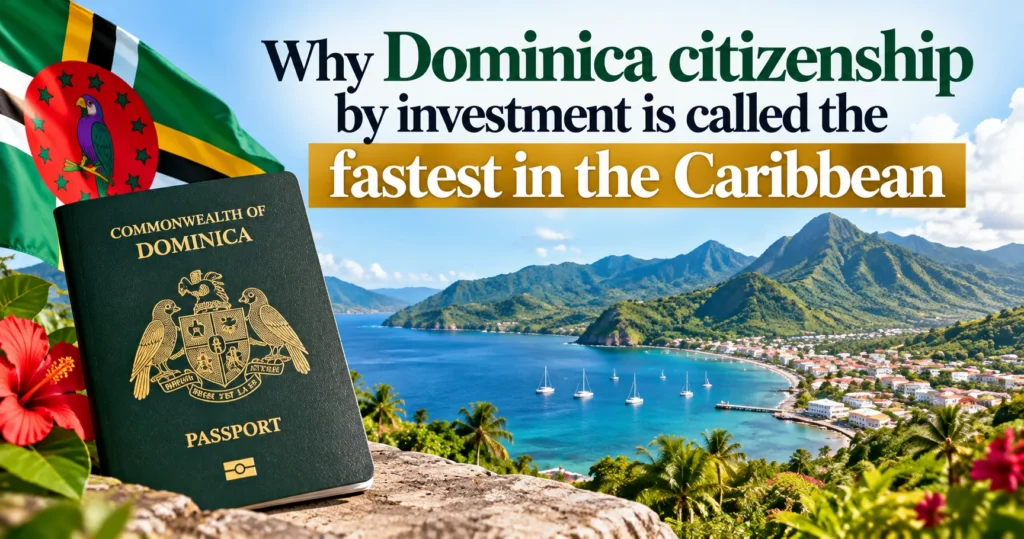 Why Dominica citizenship by investment is called the fastest in the Caribbean