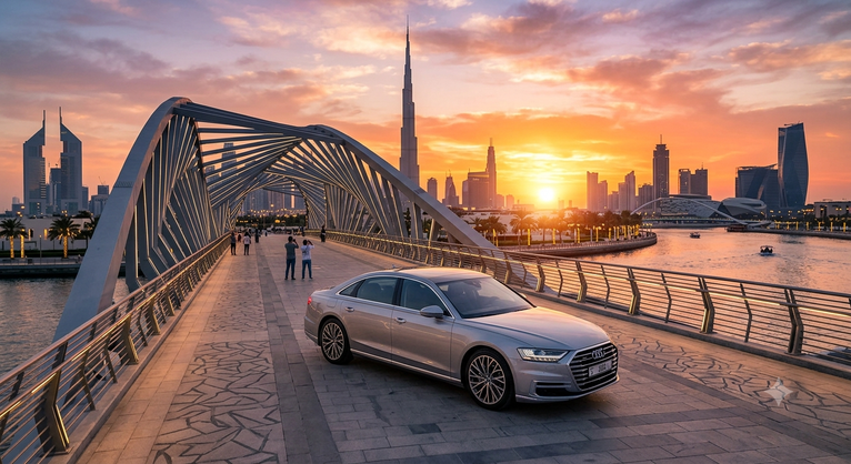 Audi rental in Dubai